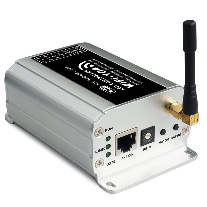 Max 18A 6A3CH, 2.4GHz WIFI RF Wireless Control Via IOS or Android Smart Phone Tablet PC with Wireless Router, For SC,CCT,RGB,RGBW LED Strips Max 18A 6A3CH, 2.4GHz WIFI RF Wireless Control Via IOS or Android Smart Phone Tablet PC with Wireless Router, For SC,CCT,RGB,RGBW LED Strips